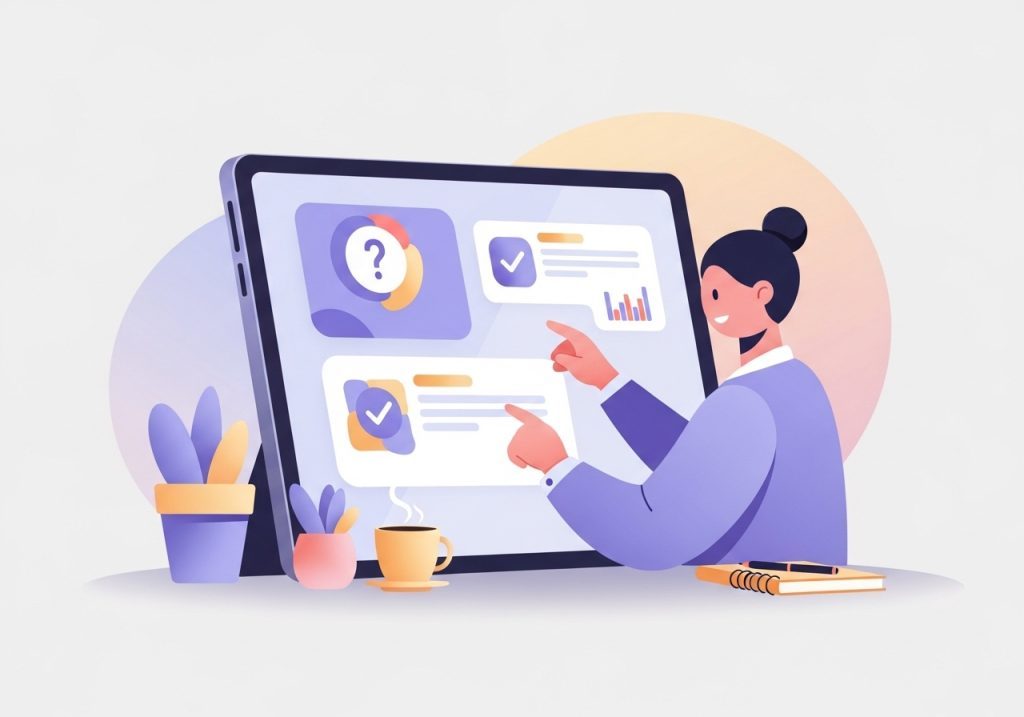A health professional creating an interactive lead-generating calculator using insights from voice of the customer data.